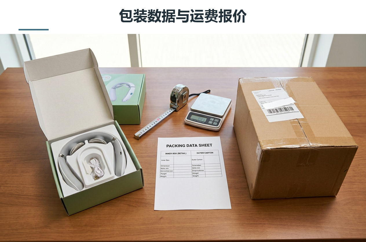 包装数据与运费报价